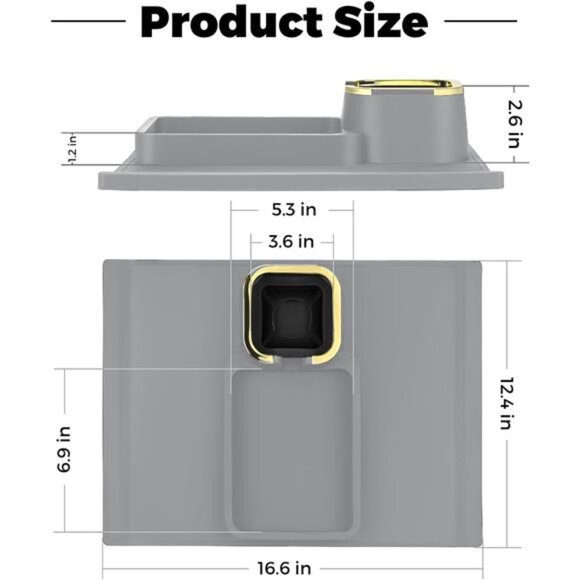 Couch Cup coffee Holder Remote Holder Sofa Arm Organizer - Picture 4 of 10